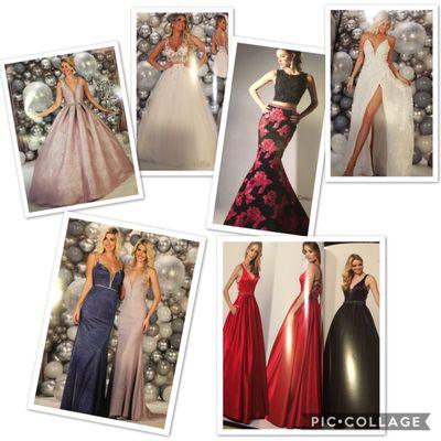 Dresses for weddings, quinceañeras, and Prom. We also offer alterations!