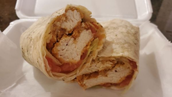 Crispy Chicken Wrap