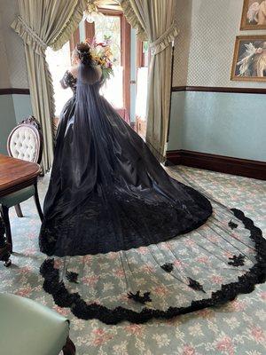 Look how gorgeous the dress is!