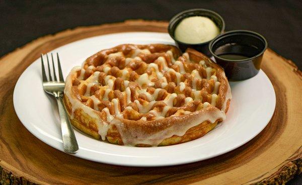 Cinnamon Roll Waffle