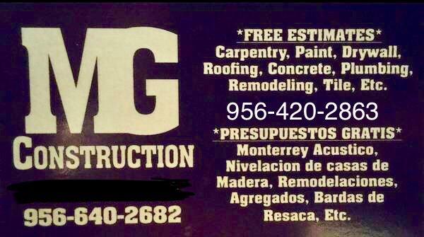 Free estimates / Presupuestos Gratis