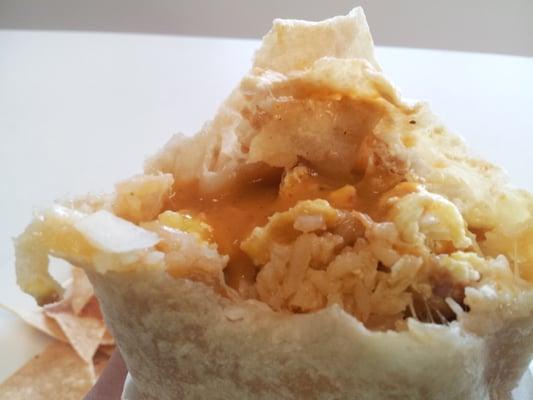 Breakfast burrito