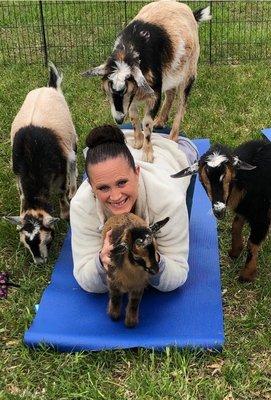 East Leroy Goats & Yoga