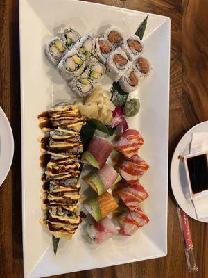 49. Red Phoenix Roll 58. Rainbow Roll 54. Dynamite Roll 79. Spicy Tuna Roll 81. California Roll