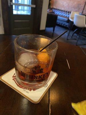 Vintage Smoked Old Fashioned