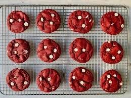 Red velvet cookies