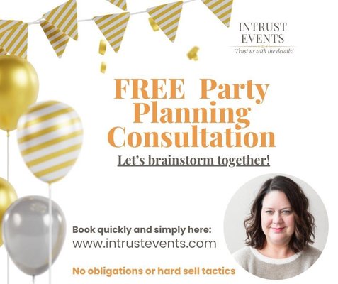 Free event planning consultation from Deb at Intrust Events. No obligation.