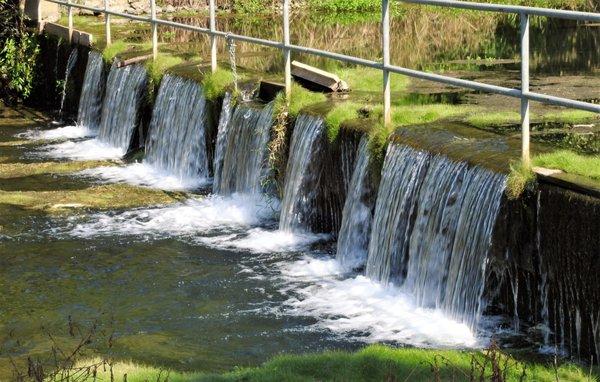 An overflow...still makes a pretty waterfall.