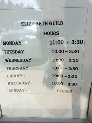 Here are their summer hours!