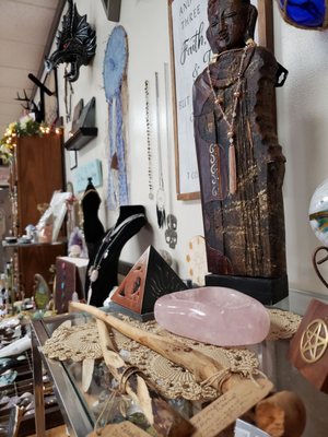 Wands, staffs, walking sticks, talking sticks, and musical instruments... signing bowls, drums, shakers and rattles.