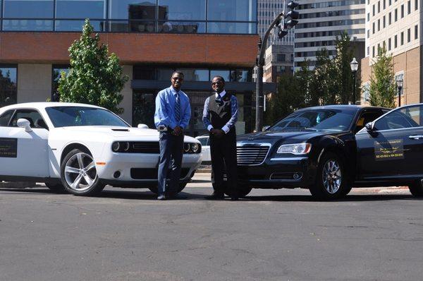 Owners of Mid-Nyte Luxuries LLC (On left Carvenus Cruz Wilcoxson SR (On right) Donald Anthony Robinson