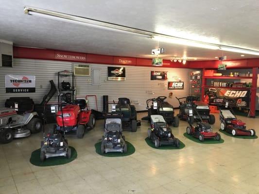 We have plenty of refurbished lawn mowers and riding mowers to choose from as well!