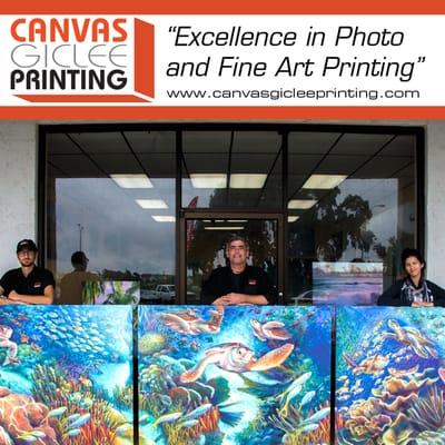 Canvas Giclee Printing