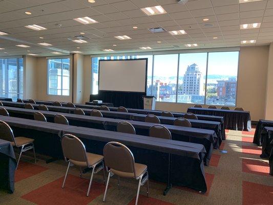 One of the conference rooms