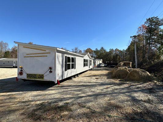 Mobile Home Sales Lot (Front View)