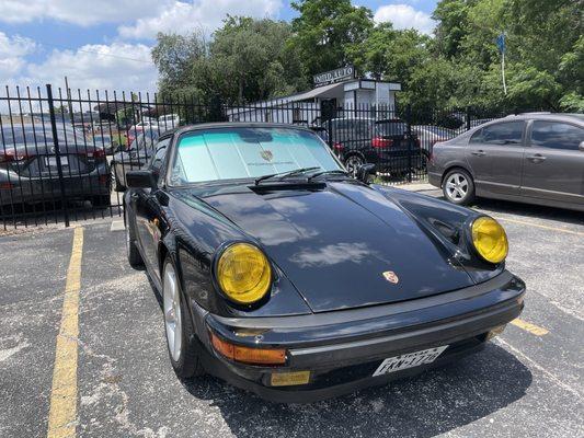 New windshield installed on my 911 by Steelbodywork