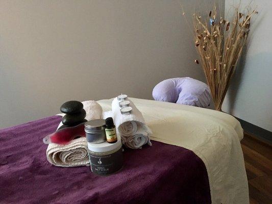 Many relaxing and beneficial Add On's to your session. Aroma Therapy. Feet or Back sugar scrubs hot towels.