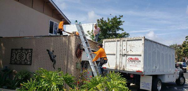 Preparing Roof surface