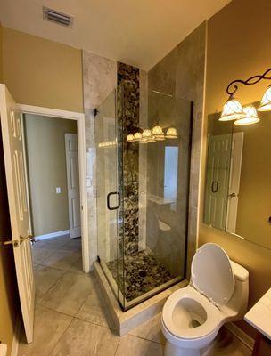 Glass showers are my specialty! If you have soap scum, calcium build up, and want your glass clean and clear get ahold of me today!