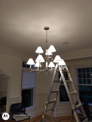 X-Large lamp, chandelier.