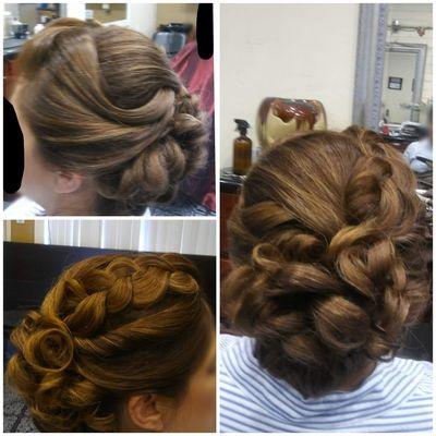 An updo