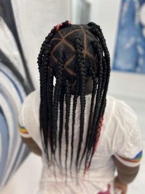 Kids Jumbo Box Braids!