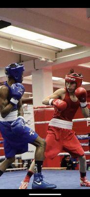 Ephraim Bui at Box off Panama Qualifier at Colorado Springs