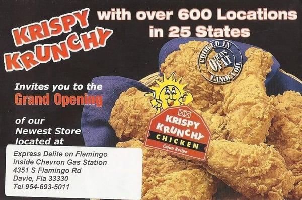 Express Delite Krispy Krunchy Cajun Chicken