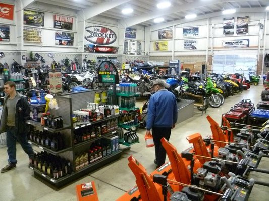 View our powersports & power equipment inventory!