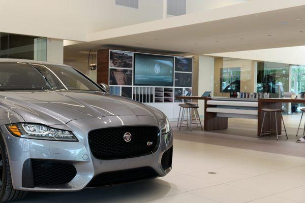 Jaguar Louisville showroom