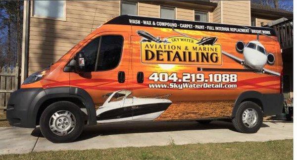 Full color custom vehicle wrap