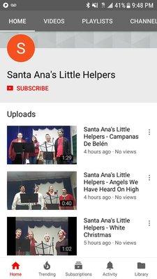 Visit our YouTube Channel, we will be uploading videos from time to time!