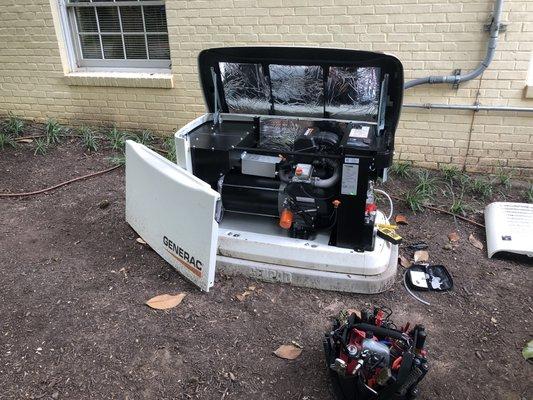 Generator preventative maintenance - 35 point system check