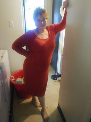 This is the red dress i bought