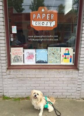 Paper Ghost studio/shop in Candler Park