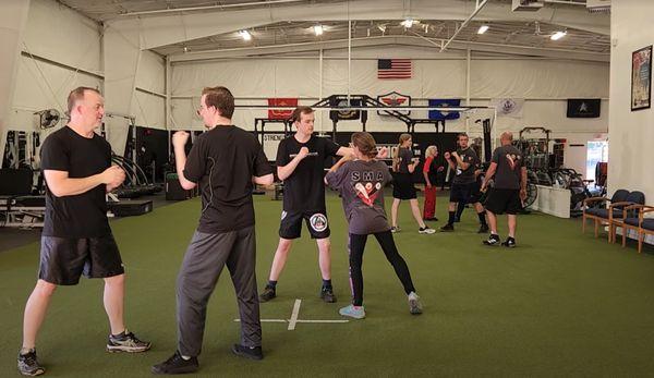 Synthesis Martial Arts with Stephen Burger. Certified Senior Full Instructor in Jeet Kune Do Associate Instructor in Kali.