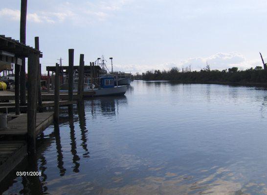 Campo's Marina - where gas and bait come from at Shell Beach