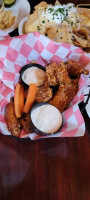 Garlic parm wings - incredible