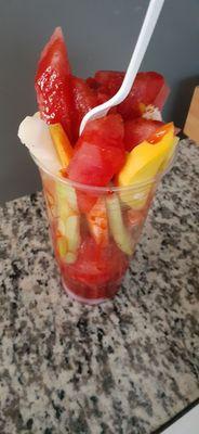 Big Vaso of fresh fruits