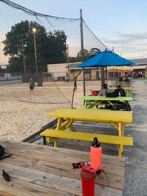 Volleyball courts