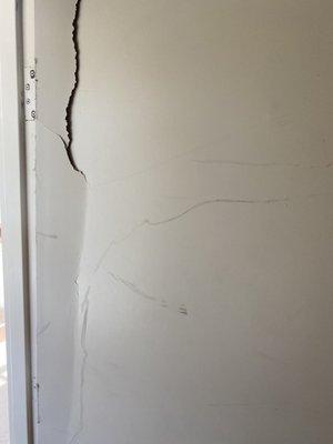 Broken door