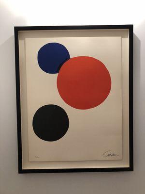 Calder raised floated