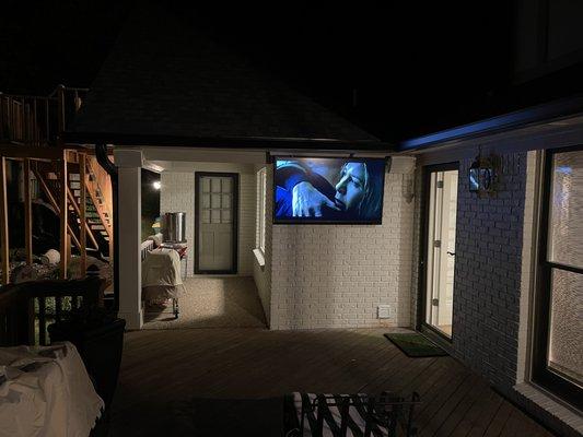 Outdoor TV