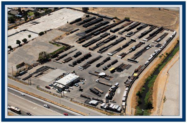 Cal Sierra Pipe's Stockton Yard is 8 acres, with a large inventory of steel pipe, CMP, CPP and other products.