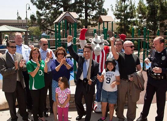 Grand Re-Opening (2014) with new splash pad play area