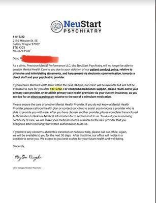 Neustart Psychiatry