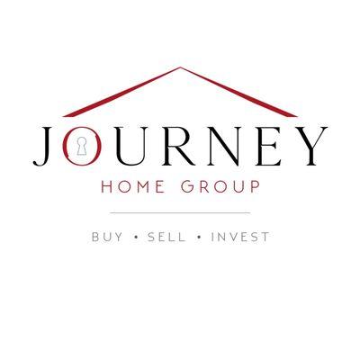 Our logo that reads "Journey Home Group
buy, sell, invest"