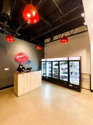 Stout Bottle shop tenant improvement and interior design