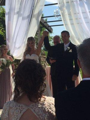 A beautiful wedding at Brookside Gardens