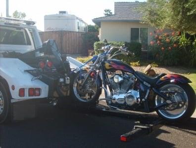 TMotorcycle Tow Truck